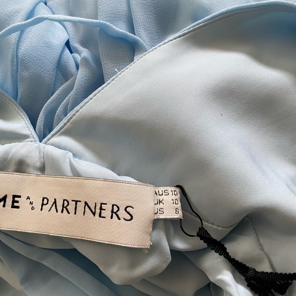 NWT [fame & partners] pale blue summer angel gown - Picture 6 of 10